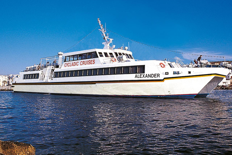 From Paros: Delos & Mykonos Full-Day Trip Boat Trip with Pickup from Paroikia, Aliki, and Piso Livadi