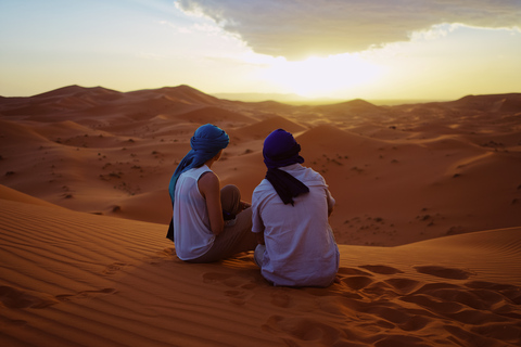 Marrakech to Fes: 3-Day Desert Adventure via Merzouga Standard desert camp tent