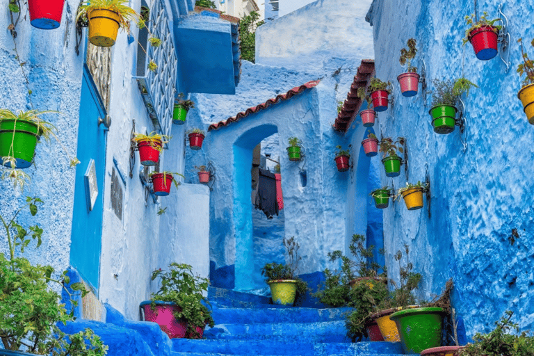 Melhor excursão de um dia a Chefchaouen saindo de FezViagem diurna de Fes a Chefchaouen - Pacote Premium