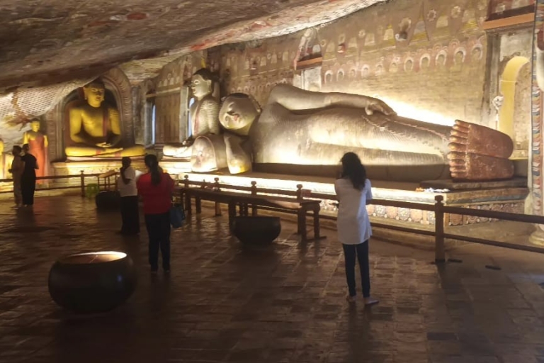 De Colombo : visite d'une journée à Sigiriya et Dambulla