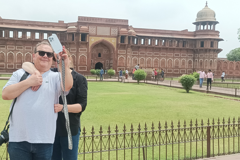 Delhi: Privat dagstur till Agra med allt inkluderat