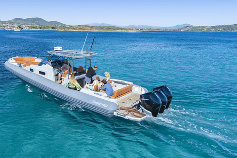 Olbia: Tavolara Park Shared Boat Tour with Aperitif & Wine Olbia: Boat tour to Tavolara Park with Aperitif and Drinks