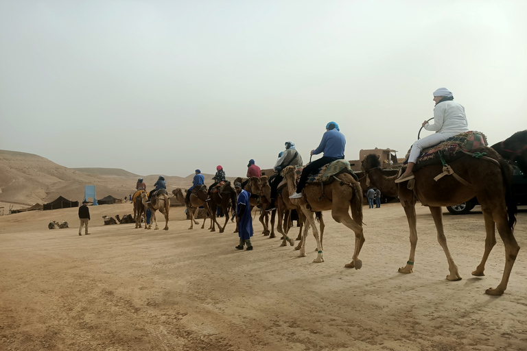 Excursión en camello y quad por el desierto de Agafay con almuerzo