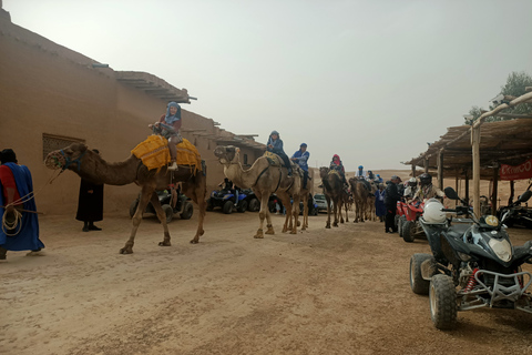 Excursión en camello y quad por el desierto de Agafay con almuerzo