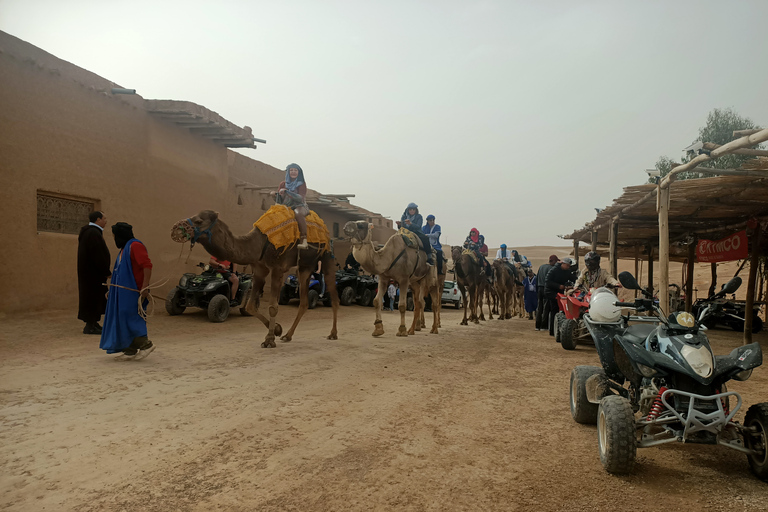 Kamelritt & Quad Tour in der Agafay Wüste mit Mittagessen