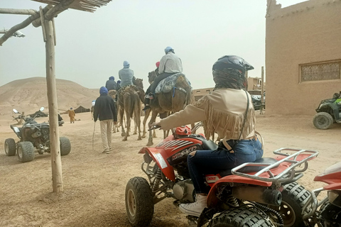 Camel Ride &amp; Quad Tour In Agafay Desert With Lunch