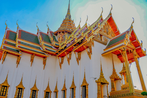 Bangkok: Grand Palace and Emerald Buddha Half Day Tour Join-in Grand Palace English Guide Tour without Ticket