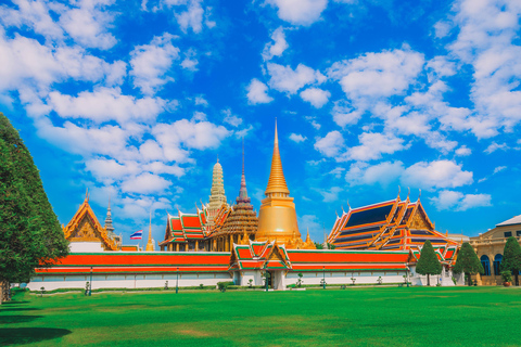 Bangkok: Grand Palace and Emerald Buddha Half Day Tour Join-in Grand Palace English Guide Tour without Ticket