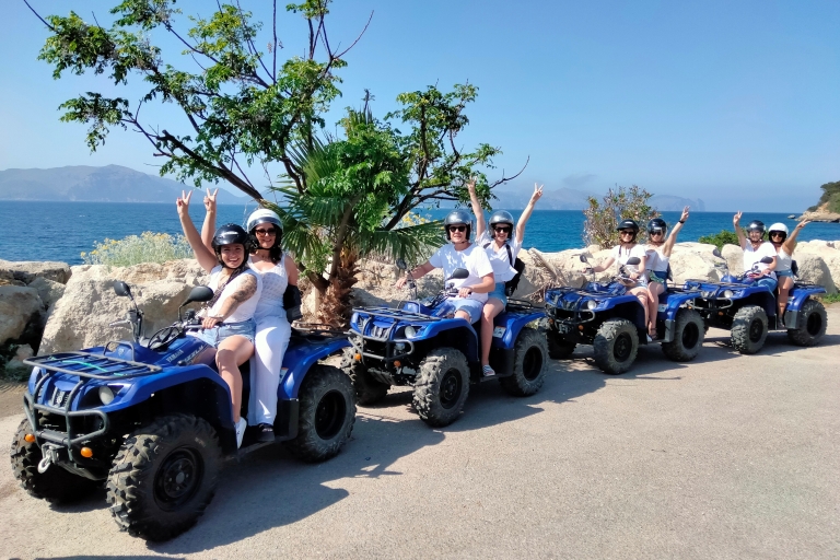 Desde Port d'Alcudia: Excursión turística de 2 horas en quadExcursión en grupo con quad doble