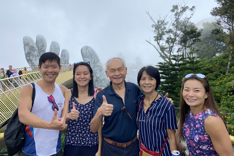 Gyllene bron: Ba Na Hills Privat rundtur och valfri lunchPrivat tur Golden Bridge - Ba Na Hills utan lunch