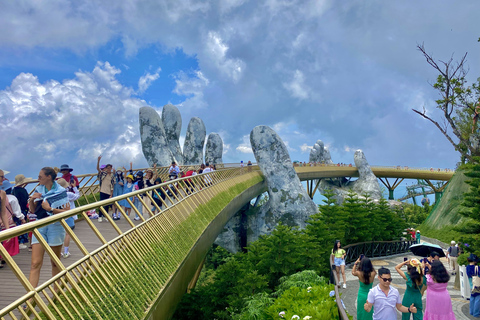 Golden Bridge: prywatna wycieczka po Ba Na Hills i opcjonalny lunchPrywatna wycieczka Golden Bridge - Ba Na Hills z lunchem (bufet)