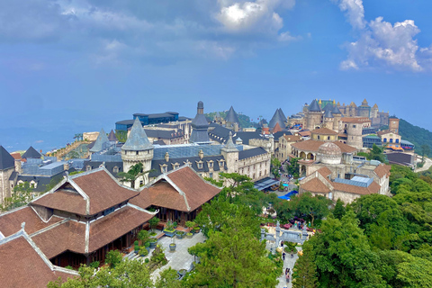 Gyllene bron: Ba Na Hills Privat rundtur och valfri lunchPrivat tur Golden Bridge - Ba Na Hills utan lunch