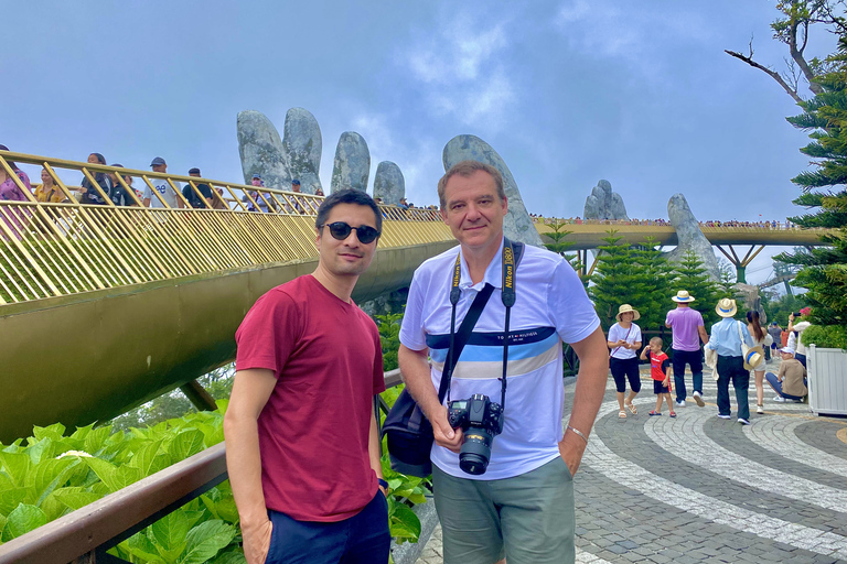 Golden Bridge: prywatna wycieczka po Ba Na Hills i opcjonalny lunchPrywatna wycieczka Golden Bridge - Ba Na Hills z lunchem (bufet)