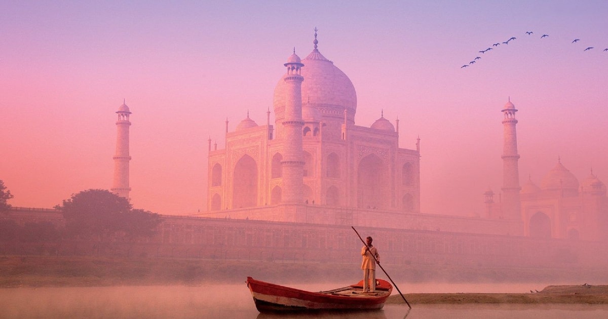 Ab Delhi Private Sonnenaufgangstour Zum Taj Mahal Ohne Eintritt