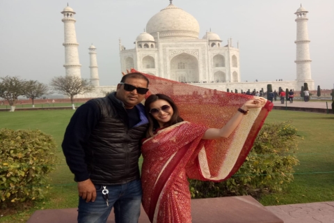 Vanuit Delhi: Private Sunrise Taj Mahal Tour