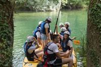 Rafting with cave exploring & cliff jumping |Go Pro 11| - Housity