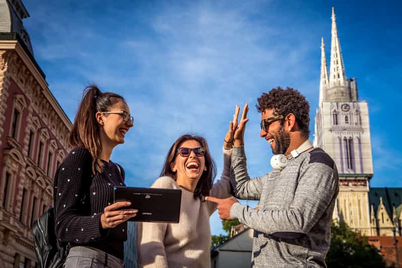 Zagreb Time Travel fun digital city tour with tablet GetYourGuide