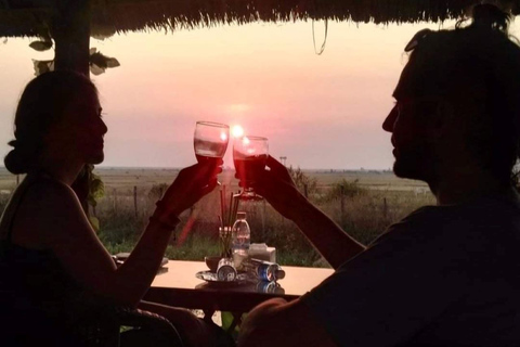 Kleingruppentouren zum Sonnenuntergang auf dem LandeDeine Touren sind inklusive Reiseleiter, Fahrrad, Tuk Tuk und Fahrer
