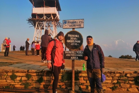 2 noches 3 días Poon hill trek desde Pokhara