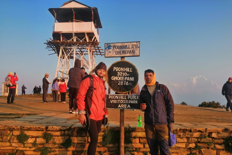 2 Nächte 3 Tage Poon Hill Trekking von Pokhara