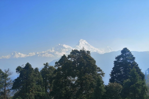 2 nuits et 3 jours de randonnée sur la colline de Poon au départ de Pokhara