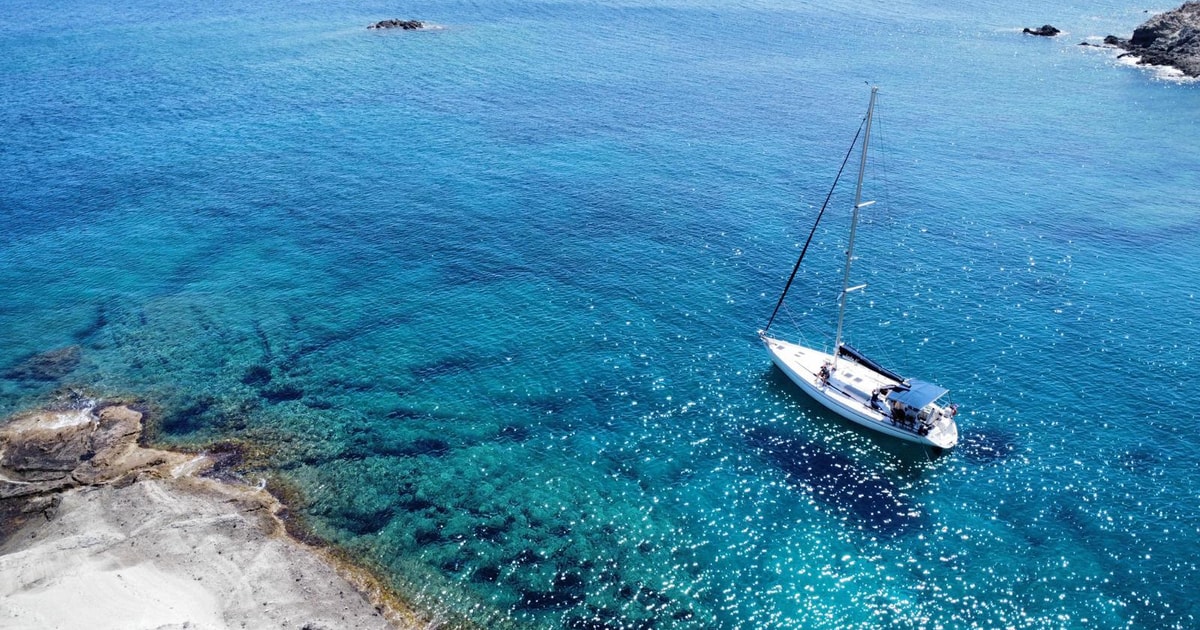 From Paros Private Sailing Cruise with Lunch and Snorkeling GetYourGuide