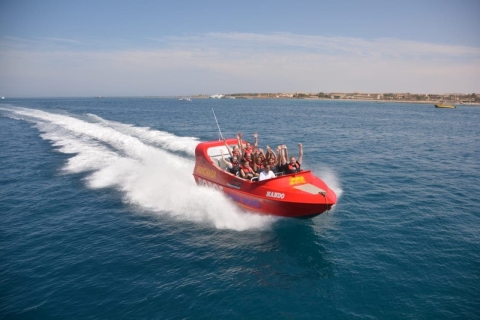 Von EL Gouna aus: Parasailing, Jetboot, Wassersport & Transfer