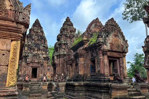 Excursão para grupos pequenos Banteay Srei, Beng Mealea e Koh Ker