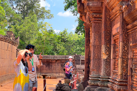 Banteay Srei, Beng Mealea et Koh Ker en petit groupe