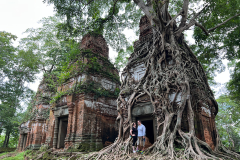 Wycieczka w małej grupie do Banteay Srei, Beng Mealea i Koh Ker