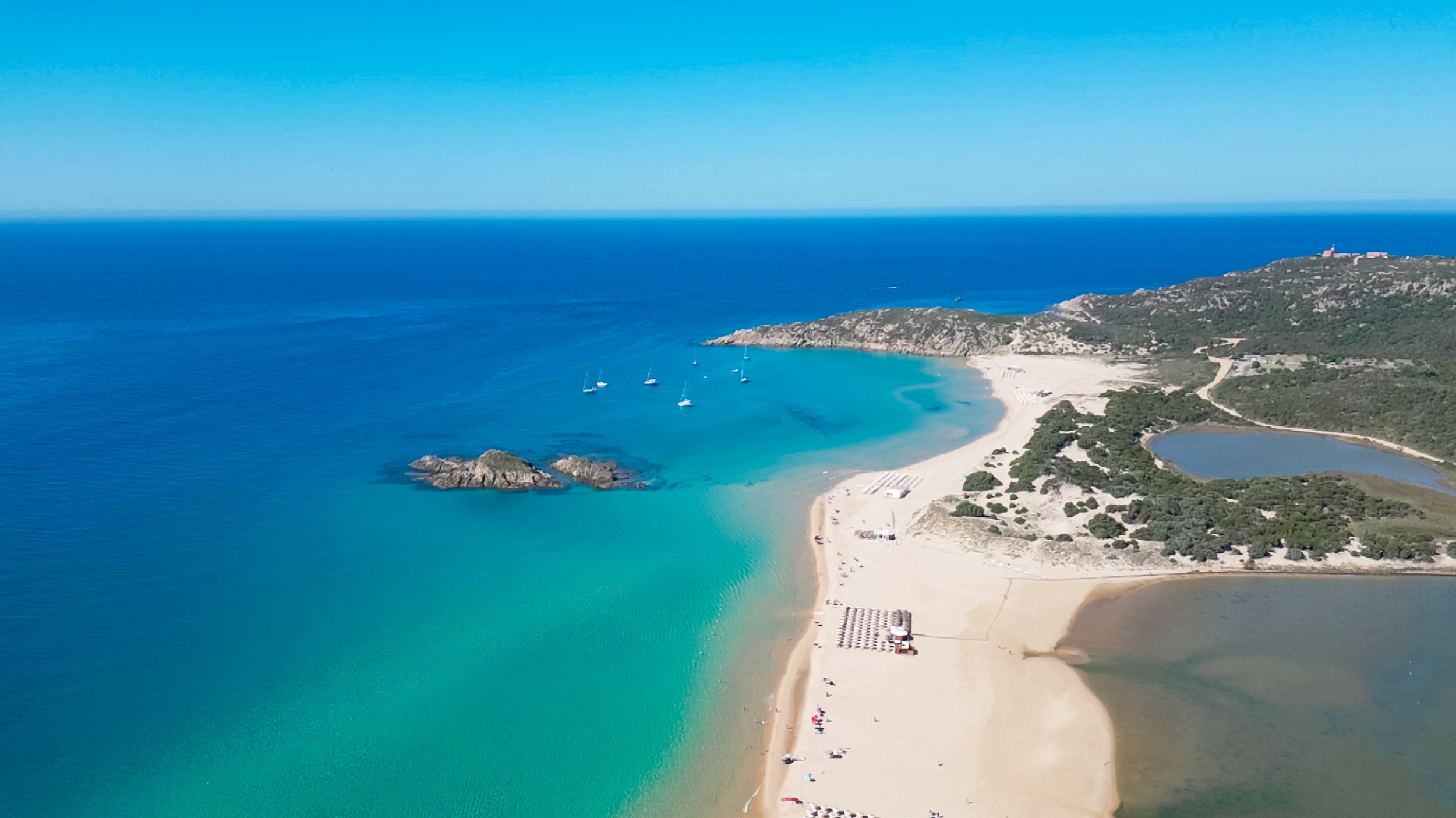 Beachtour nach Chia & Tuerredda von Cagliari