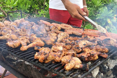 Grand Baie: Crucero en catamarán por las 3 islas con almuerzo y snorkel