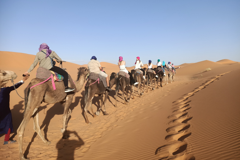 4 days Sahara desert tour from marrakech to merzouga dunes 4 Daus Sahara Tour With Luxury Desert Camp