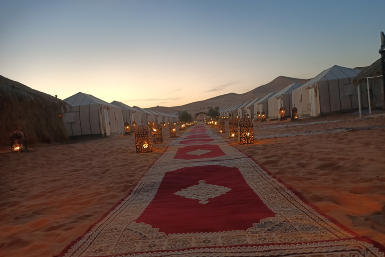 4 days Sahara desert tour from marrakech to merzouga dunes 4 Daus Sahara Tour With Luxury Desert Camp