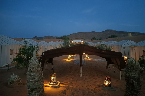 4 days Sahara desert tour from marrakech to merzouga dunes 4 Daus Sahara Tour With Luxury Desert Camp