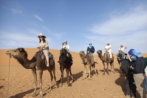 4 days Sahara desert tour from marrakech to merzouga dunes 4 Daus Sahara Tour With Luxury Desert Camp