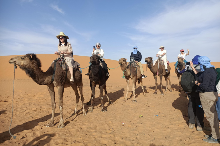 4 days Sahara desert tour from marrakech to merzouga dunes 4 Daus Sahara Tour With Luxury Desert Camp
