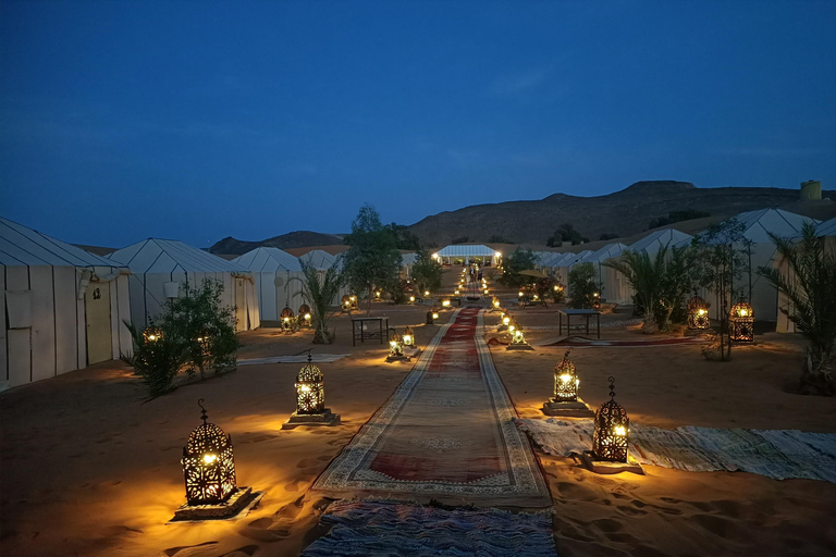 4 days Sahara desert tour from marrakech to merzouga dunes 4 Daus Sahara Tour With Luxury Desert Camp