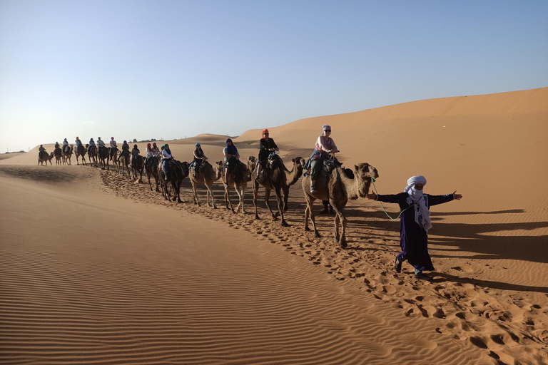 4 days Sahara desert tour from marrakech to merzouga dunes 4 Daus Sahara Tour With Luxury Desert Camp