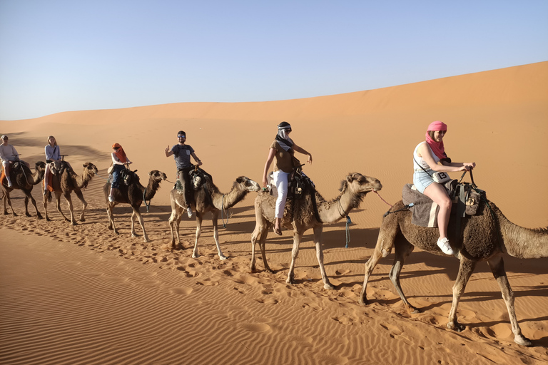 4 days Sahara desert tour from marrakech to merzouga dunes 4 Daus Sahara Tour With Luxury Desert Camp