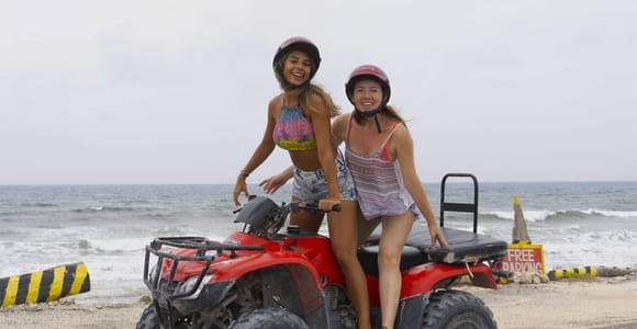 Cozumel Experience: ATV Wild Ride and Clear Boat Adventure