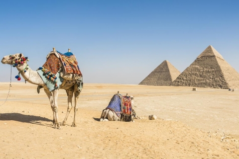 Kairo: Privat Gizeh Pyramiden, Memphis, Saqqara mit Mittagessen.Kairo: Gizeh-Pyramiden, Memphis, Saqqara mit Mittagessen.
