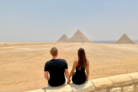 Cairo: Giza Pyramids, Memphis, Saqqara Private Tour &amp; Lunch