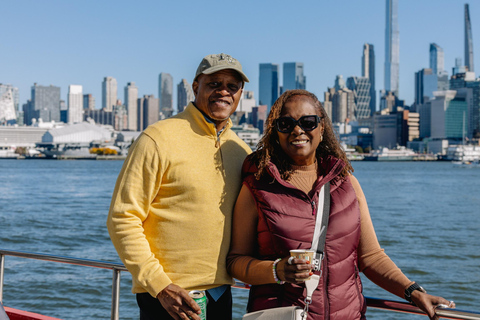 NYC Skyline &amp; Statue of Liberty Sightseeing Cruise90 minuten durende rondleiding