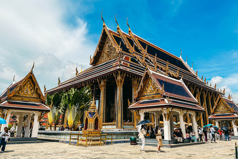 Bangkok: Grand Palace and Emerald Buddha Half Day Tour Join-in Grand Palace English Guide Tour without Ticket