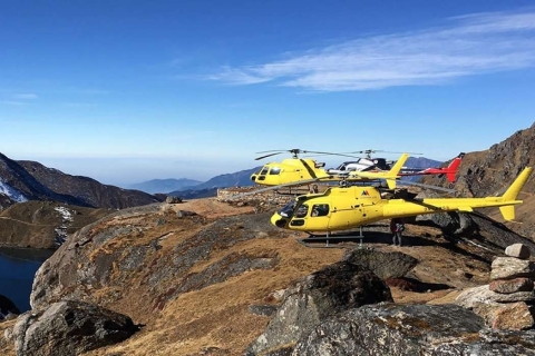 Z Katmandu: wycieczka helikopterem po Himalajach (Gosaikunda).