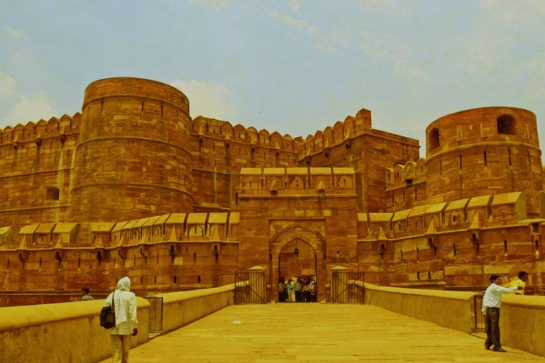 Delhi: All-Inclusive Taj Mahal & Agra Tagestour mit dem ZugDelhi: All-Inclusive Taj Mahal & Agra Tagesausflug mit dem Zug