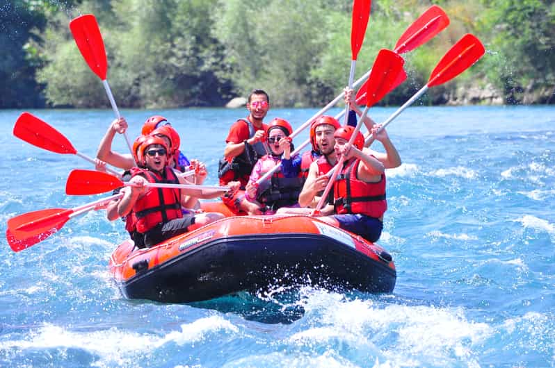 From Antalya/Alanya/Kemer Rafting with Lunch and Transport