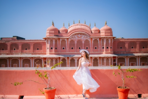 Vanuit Delhi: Jaipur-tour op dezelfde dag per trein vanuit Delhi