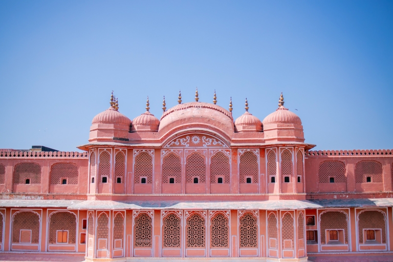 Desde Jaipur: Excursión de un día completo en coche por los lugares destacados de JaipurDesde Jaipur: Excursión de un día completo en coche por los lugares más destacados de Jaipur